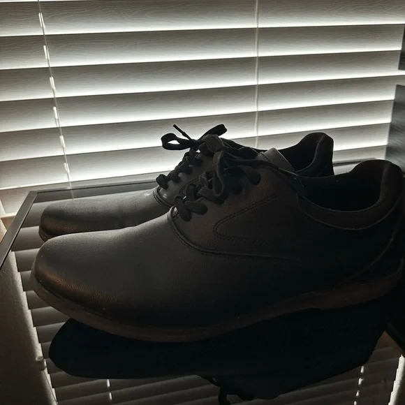 Aldo Black Shoes Size 12 Men’s Oxford Used - Picture 3 of 8